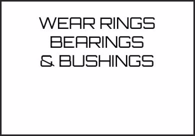 Picture for category WEAR RINGS BEARINGS & BUSHINGS