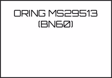 Picture for category ORING MS29513 (BN60)