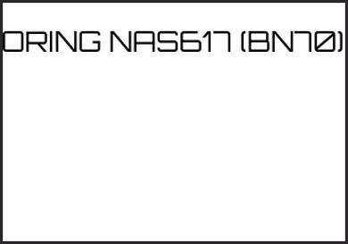 Picture for category ORING NAS617 (BN70)