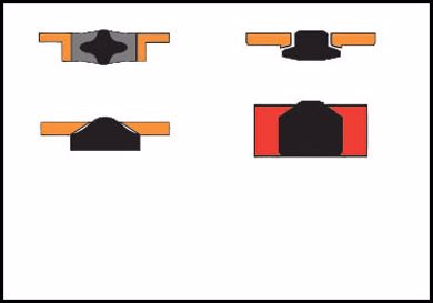Picture for category PISTON SEAL 3-PC METRIC