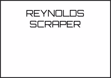 Picture for category REYNOLDS SCRAPER