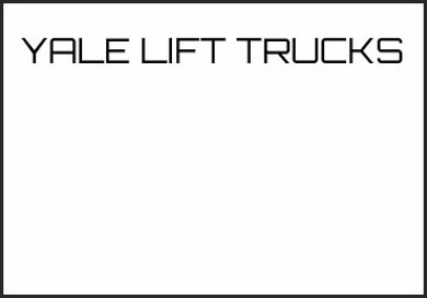 Picture for category YALE LIFT TRUCKS