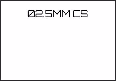 Picture for category 02.5MM CS