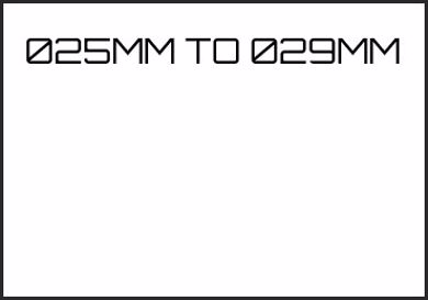 Picture for category 025MM TO 029MM