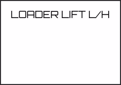 Picture for category LOADER LIFT L/H