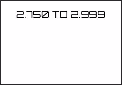 Picture for category 2.750 TO 2.999