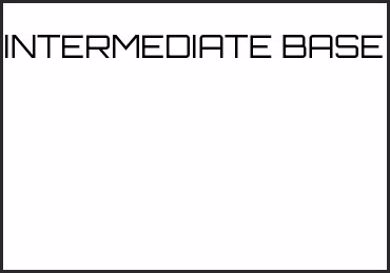 Picture for category INTERMEDIATE BASE