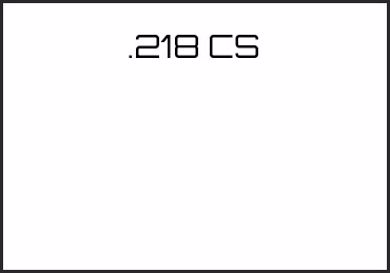 Picture for category .218 CS