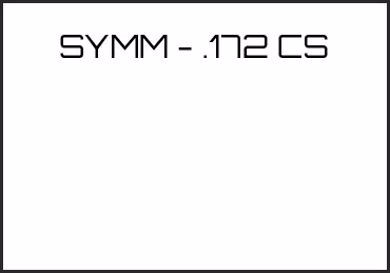 Picture for category SYMM - .172 CS