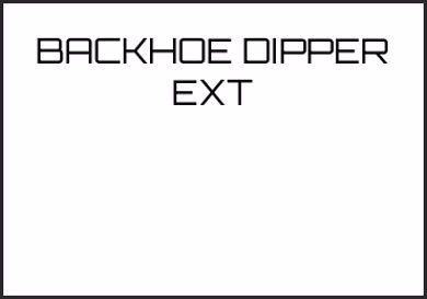 Picture for category BACKHOE DIPPER EXT