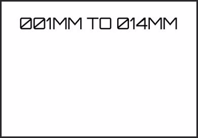 Picture for category 001MM TO 014MM